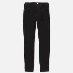FRAME Le High Skinny Jeans - Black - Size 28
